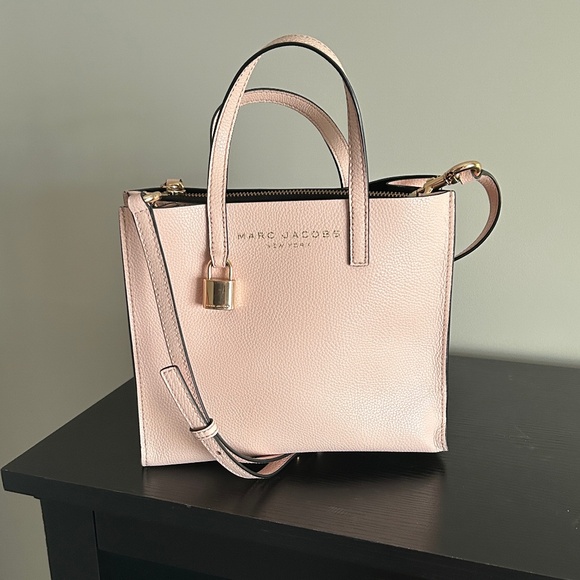 Marc Jacobs Mini Grind Tote Blush Pink - Picture 1 of 8